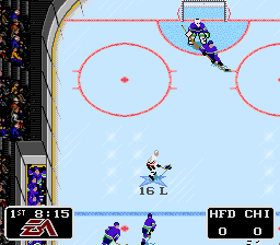 NHL '94 (Europe) In game screenshot